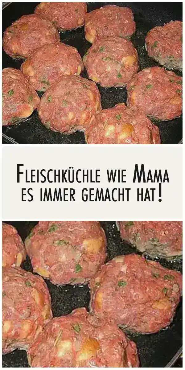 Fleischküchle wie Mama es immer gemacht hat!