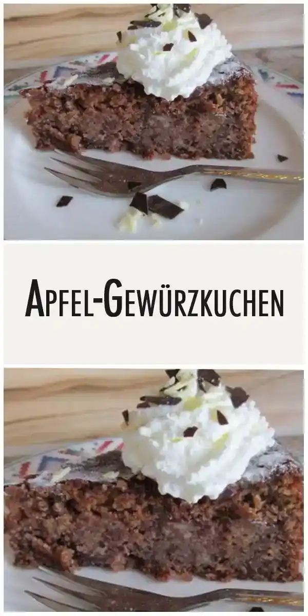 Apfel-Gewürzkuchen 1 Apfel-Gewürzkuchen