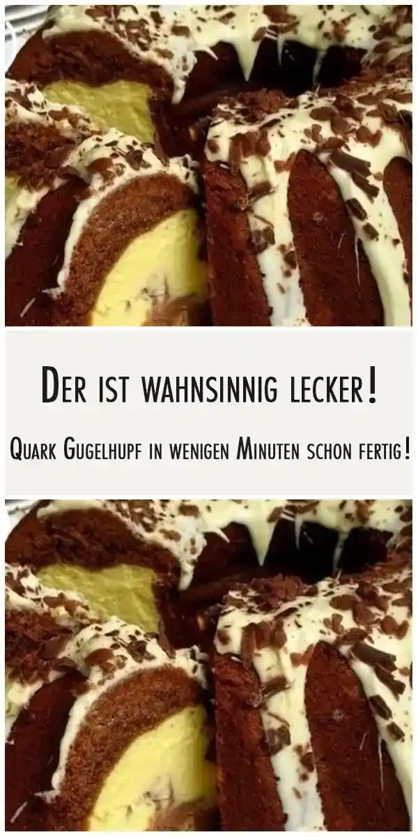 Der ist wahnsinnig lecker! – Quark Gugelhupf in wenigen Minuten schon fertig! 1 Der ist wahnsinnig lecker! – Quark Gugelhupf in wenigen Minuten schon fertig!