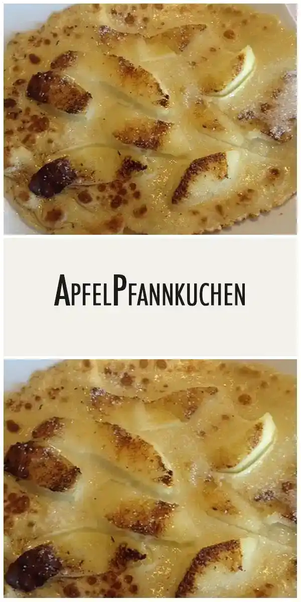 Apfelpfannkuchen 1 Apfelpfannkuchen