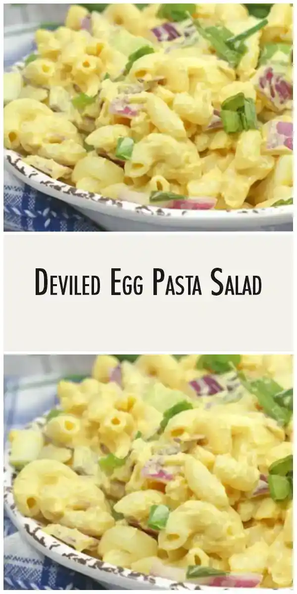 Deviled Egg Pasta Salad 🥗🥗 1 Deviled Egg Pasta Salad