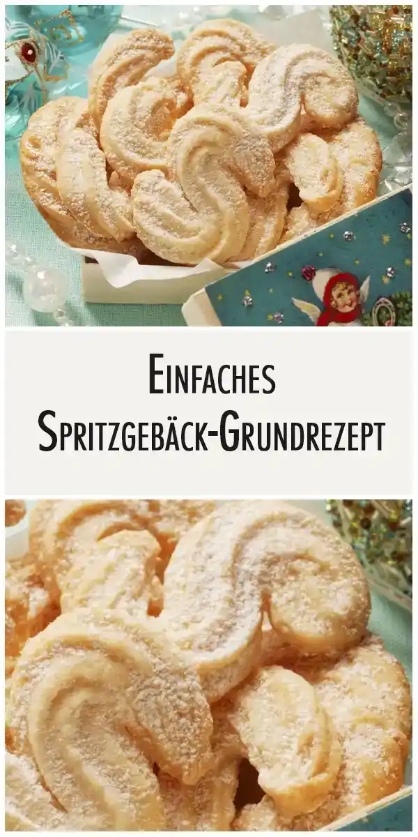 Einfaches Spritzgebäck-Grundrezept 1 Einfaches Spritzgebäck-Grundrezept
