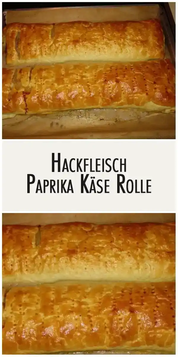 Hackfleisch Paprika Käse Rolle 1 Hackfleisch Paprika Käse Rolle