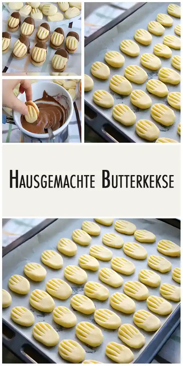 Hausgemachte Butterkekse 1 Hausgemachte Butterkekse