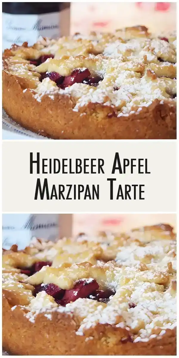 Heidelbeer-Apfel-Marzipan-Tarte 1 Heidelbeer Apfel Marzipan Tarte