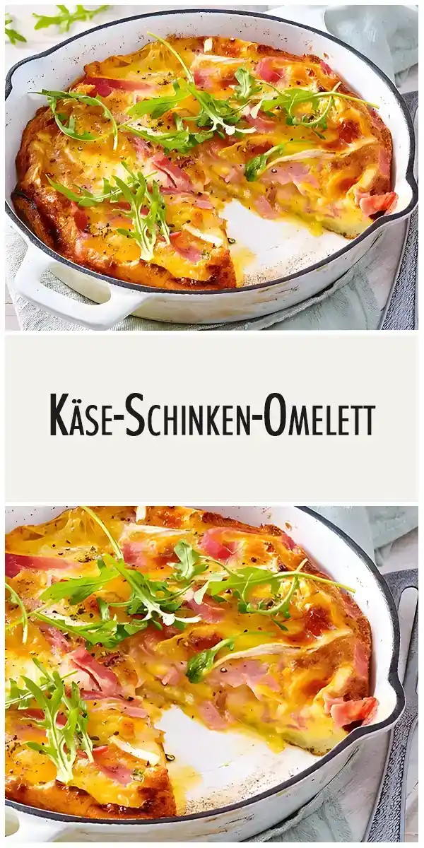 Käse-Schinken-Omelett 1 Kase Schinken Omelett