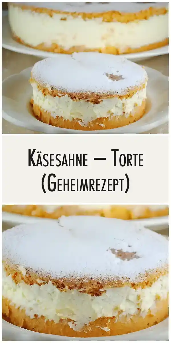 Käsesahne – Torte (Geheimrezept)