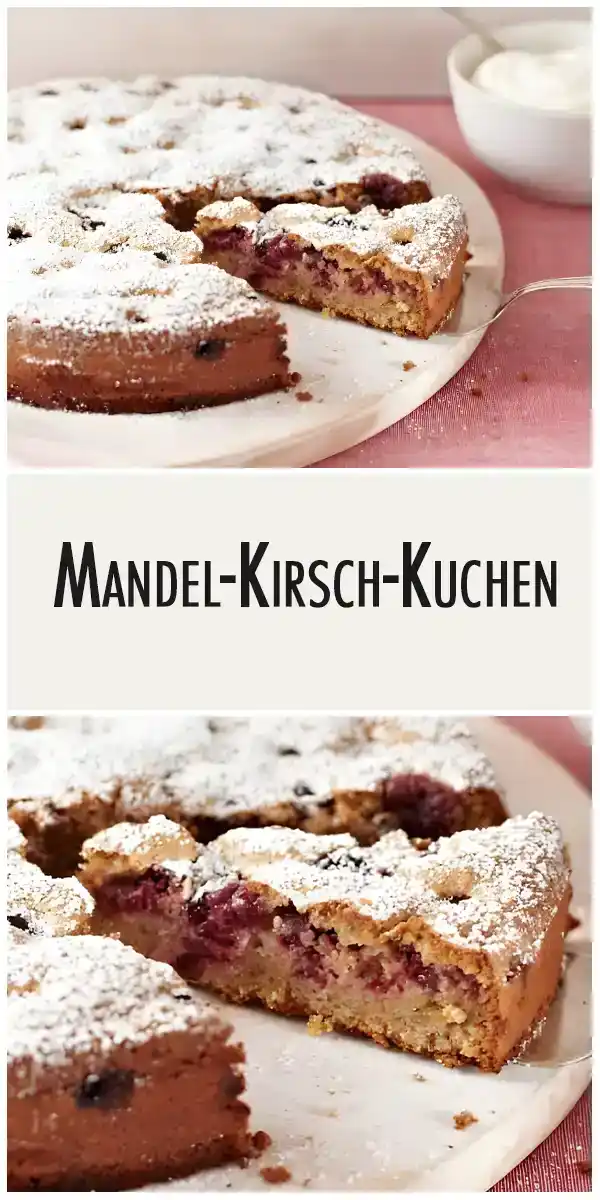 Mandel-kirsch-kuchen 1 Mandel kirsch kuchen