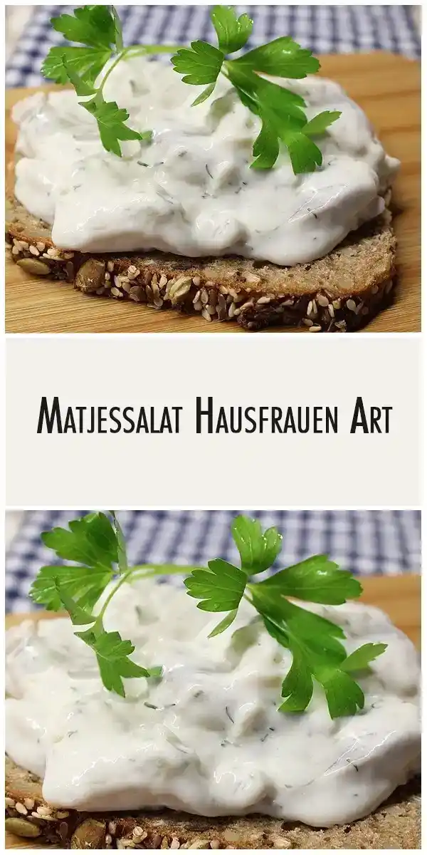Matjessalat Hausfrauen Art 1 Matjessalat Hausfrauen Art