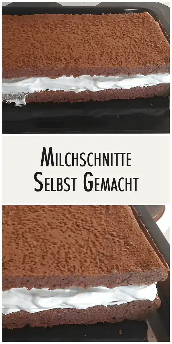 Milchschnitte – selbst gemacht 1 Milchschnitte – selbst gemacht