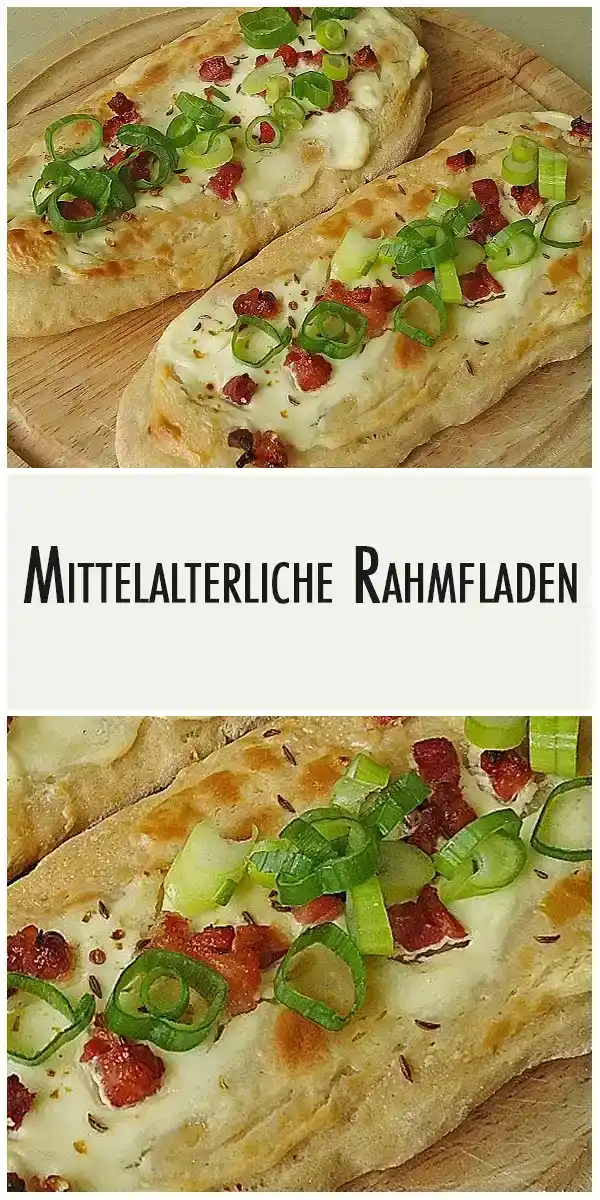 Mittelalterliche Rahmfladen pin