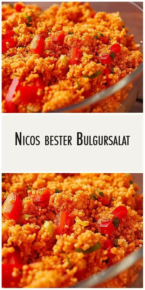 Nicos bester Bulgursalat