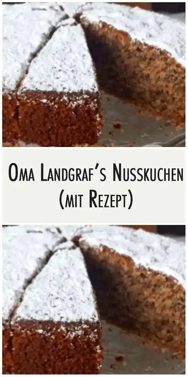 Oma Landgraf’s Nusskuchen (mit Rezept) 1 Oma Landgraf’s Nusskuchen (mit Rezept)
