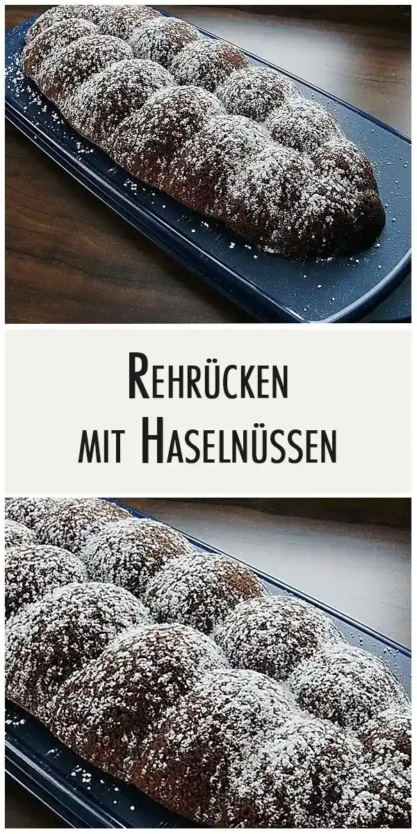 Rehrücken mit Haselnüssen 1 Rehrucken mit Haselnussen
