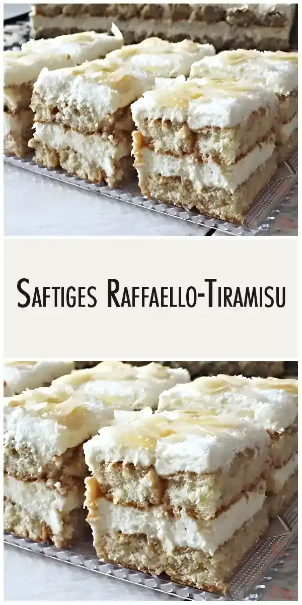 Saftiges RAFFAELLO-Tiramisu 1 Saftiges RAFFAELLO Tiramisu