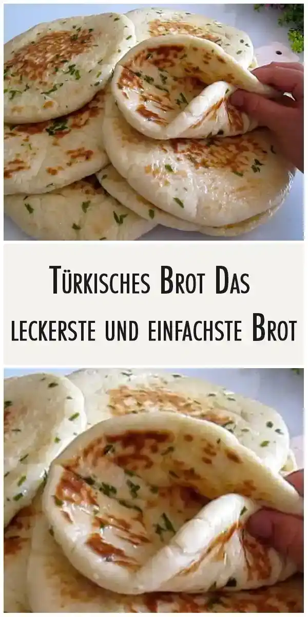 Türkisches Brot Das leckerste und einfachste Brot, das Sie machen können! Weich und flauschig 1 Türkisches Brot Das leckerste und einfachste Brot, das Sie machen können! Weich und flauschig