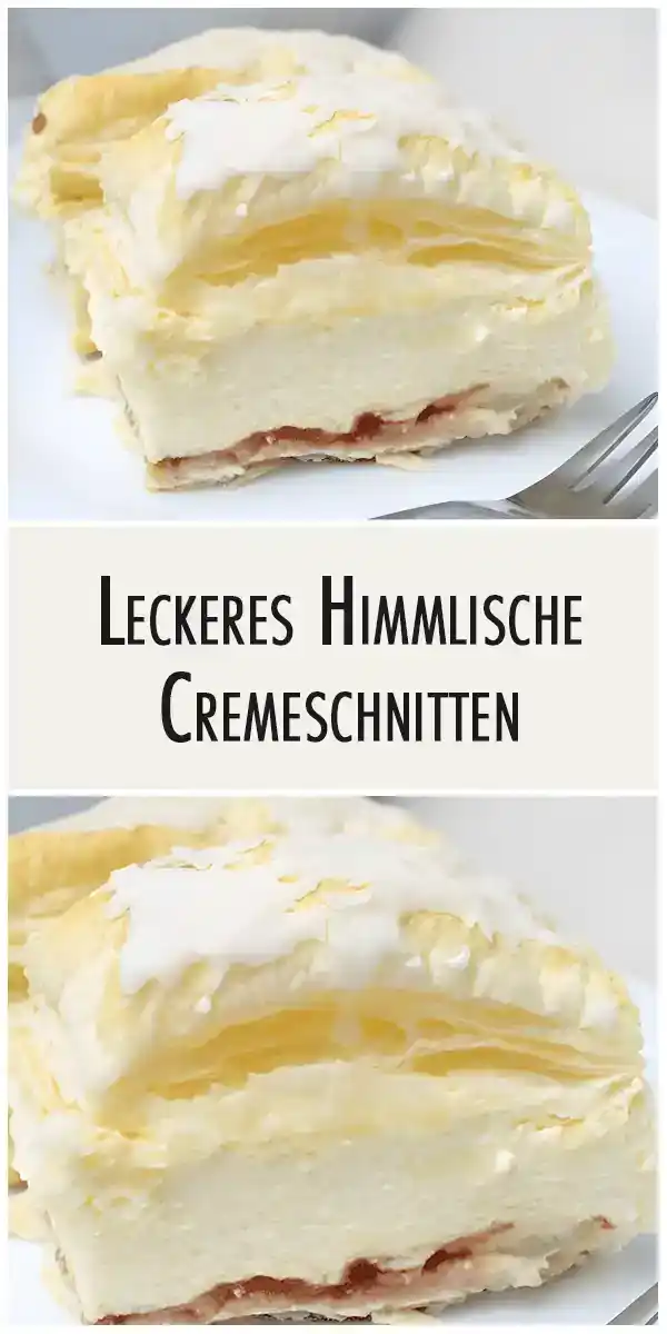 leckeres HIMMLISCHE CREMESCHNITTEN 1 leckeres HIMMLISCHE CREMESCHNITTEN