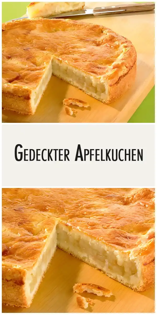 Gedeckter Apfelkuchen 1 Gedeckter Apfelkuchen