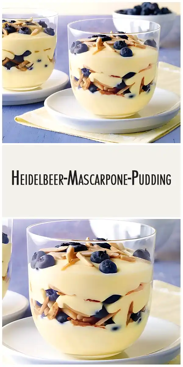Heidelbeer-Mascarpone-Pudding 1 Heidelbeer-Mascarpone-Pudding