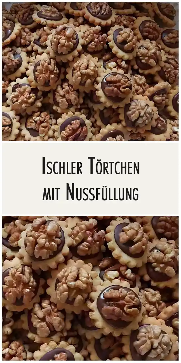 Ischler Törtchen mit Nussfüllung