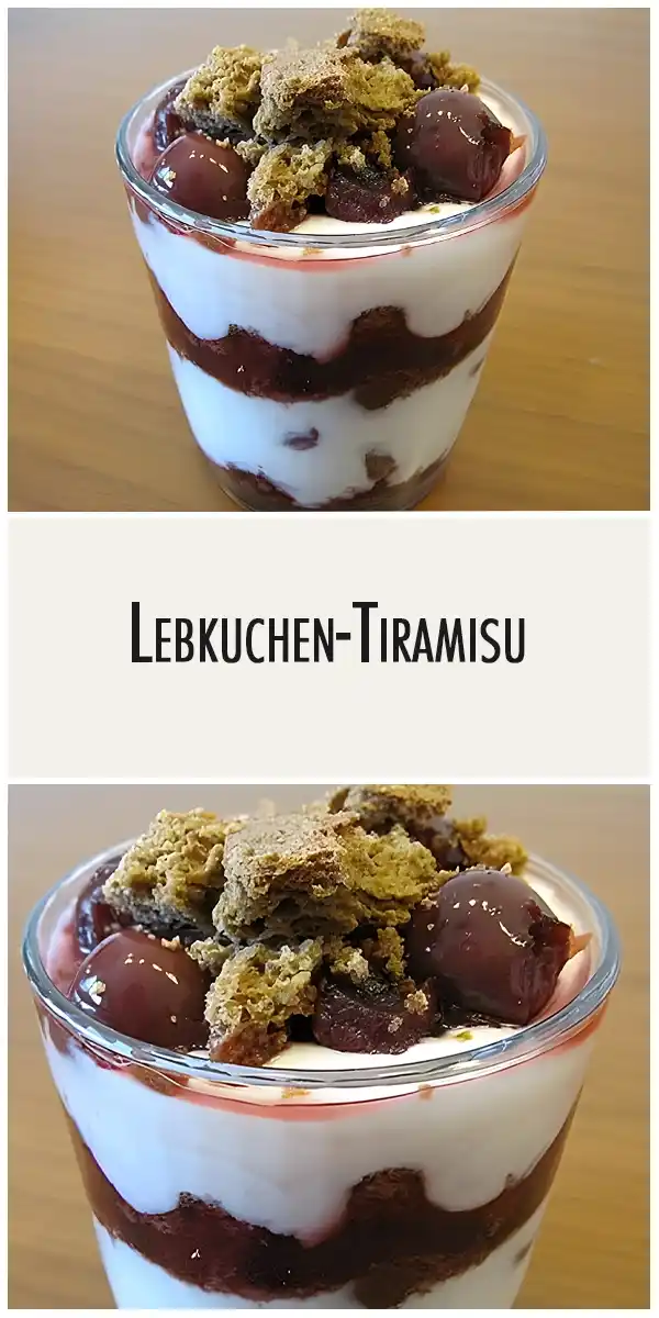 Lebkuchen-Tiramisu: Ein köstliches weihnachtliches Dessert
