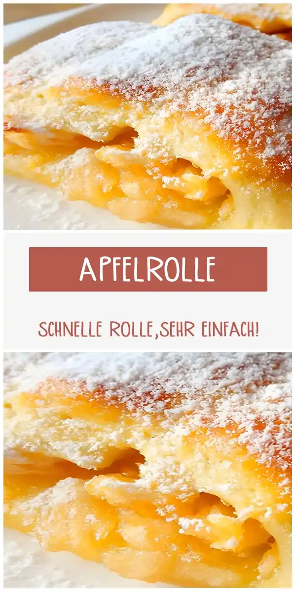 Apfelrolle - Eine köstliche Leckerei mit Äpfeln! 1 Apfelrolle - Eine köstliche Leckerei mit Äpfeln!