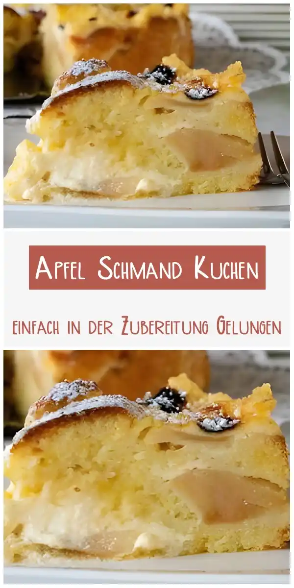 Apfel-Schmand-Kuchen, einfach in der Zubereitung und gelungen 1 Apfel Schmand Kuchen einfach in der Zubereitung Gelungen