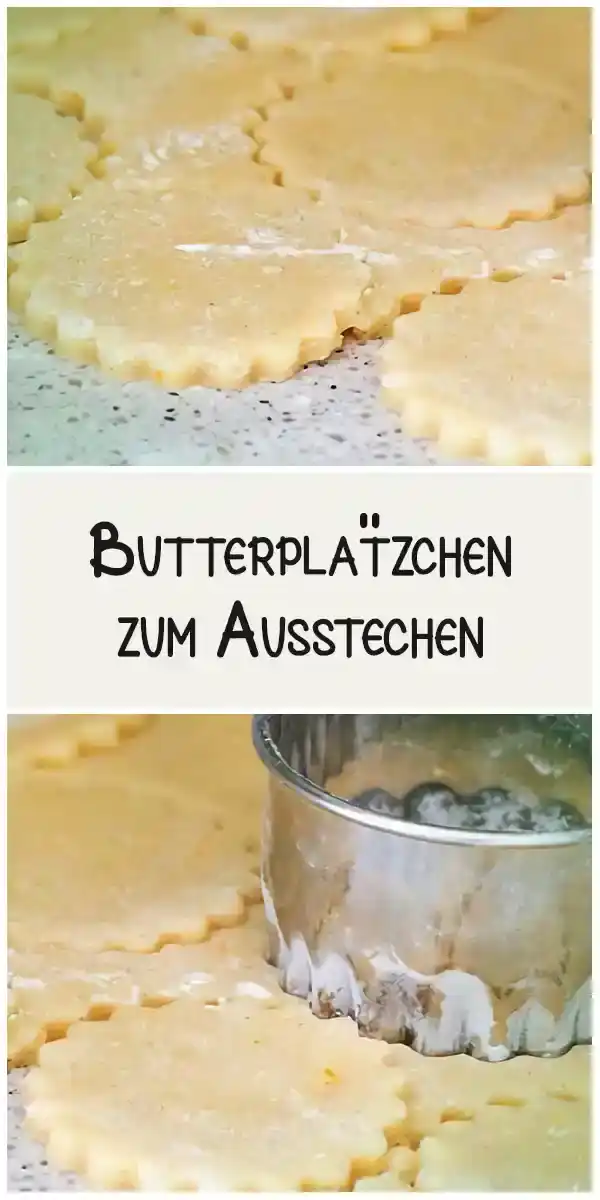 Butterplätzchen zum Ausstechen – Low Carb