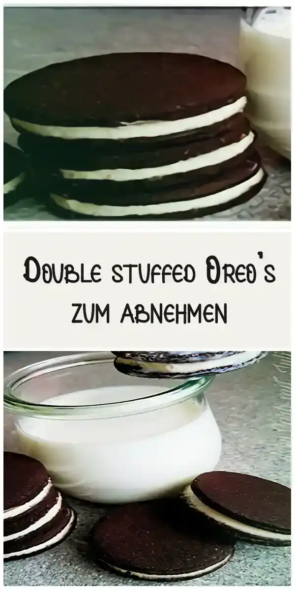 Double stuffed Oreo’s zum Abnehmen 1 Double stuffed Oreo’s zum Abnehmen