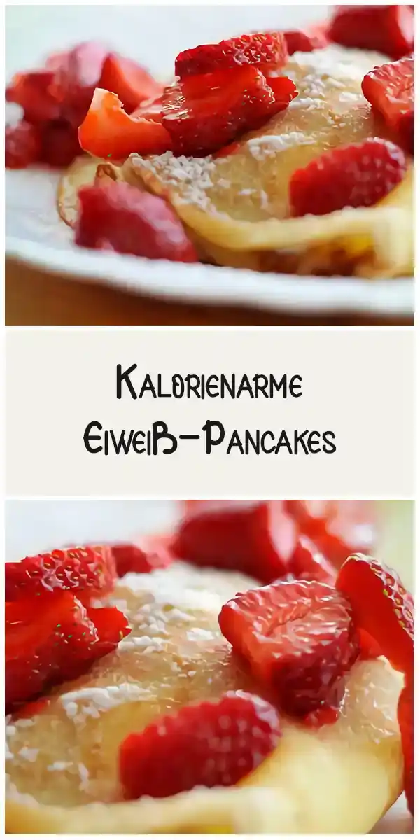 Kalorienarme Eiweiß-Pancakes 1 Kalorienarme Eiweiß-Pancakes