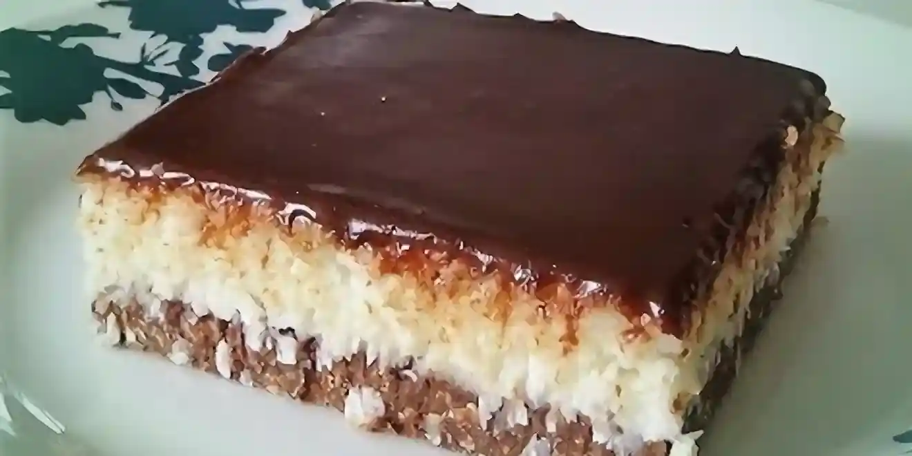Low Carb Kokos-Schoko-Schnitten