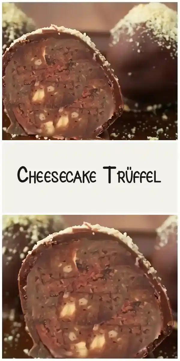 Cheesecake Trüffel: Ein köstliches Rezept zum Verlieben