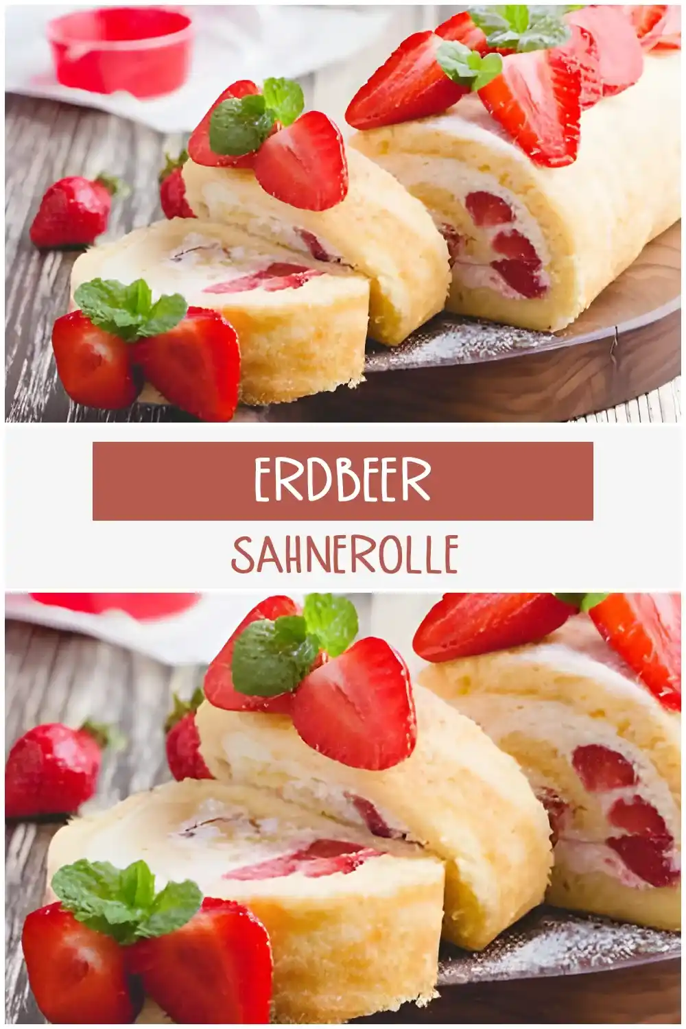 ERDBEER-SAHNEROLLE 1 ERDBEER-SAHNEROLLE