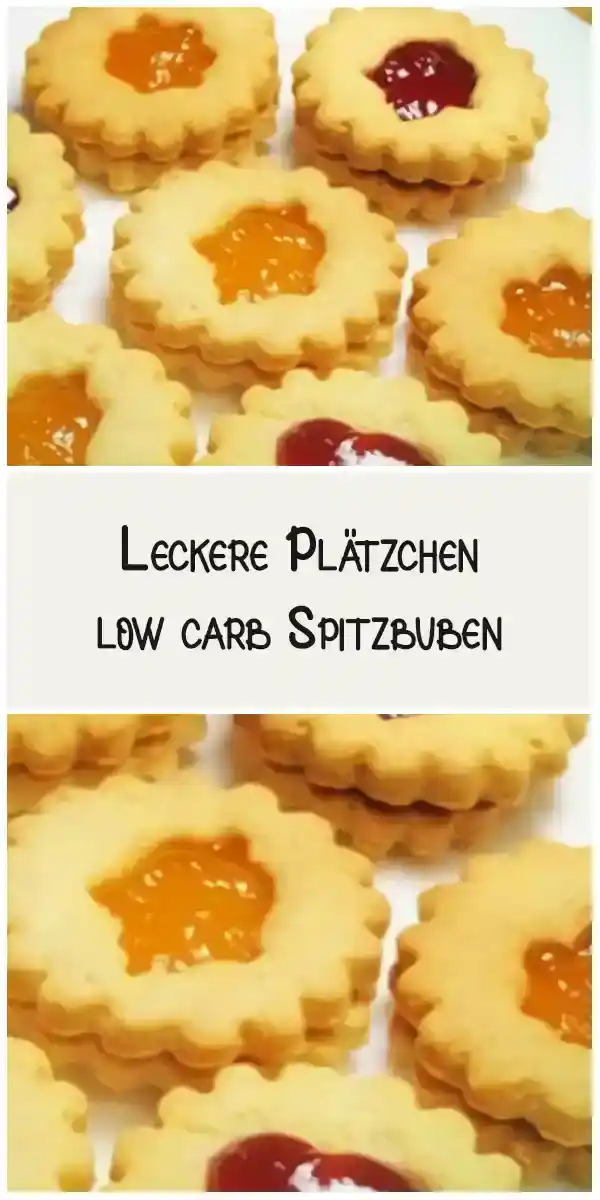 Leckere Plätzchen – low carb Spitzbuben