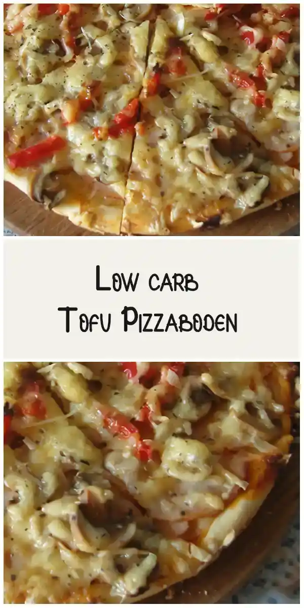 Low carb Tofu Pizzaboden 1 Low carb Tofu Pizzaboden
