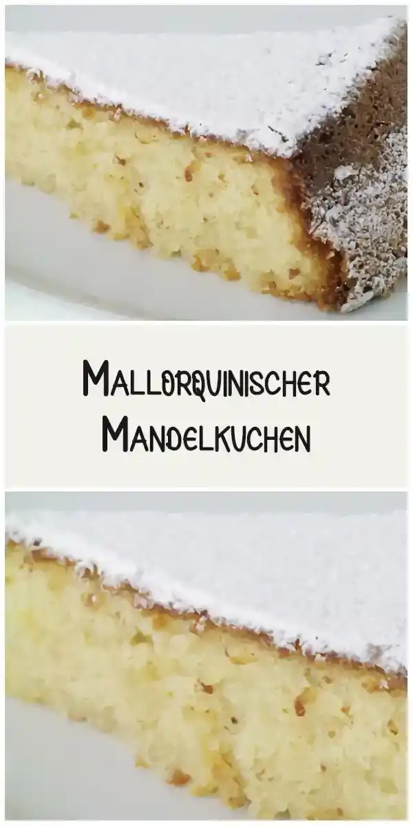 Mallorquinischer Mandelkuchen