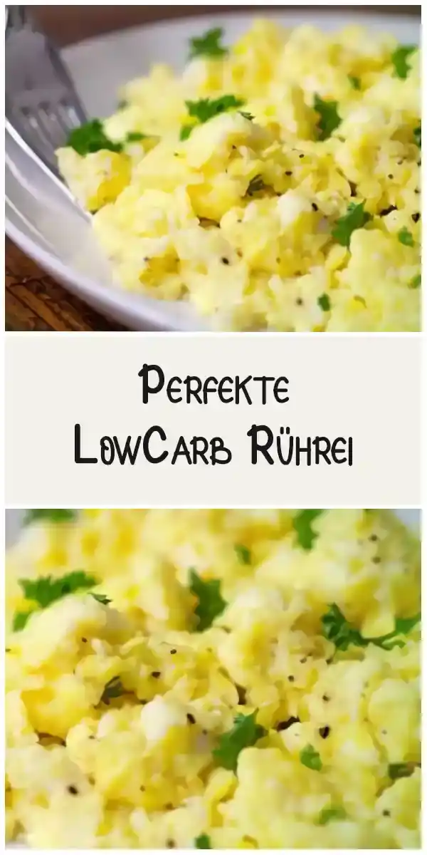 Perfekte LowCarb Rührei