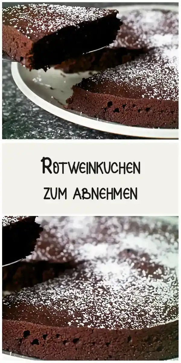 Rotweinkuchen zum Abnehmen: Ein leckeres Rezept für Genießer