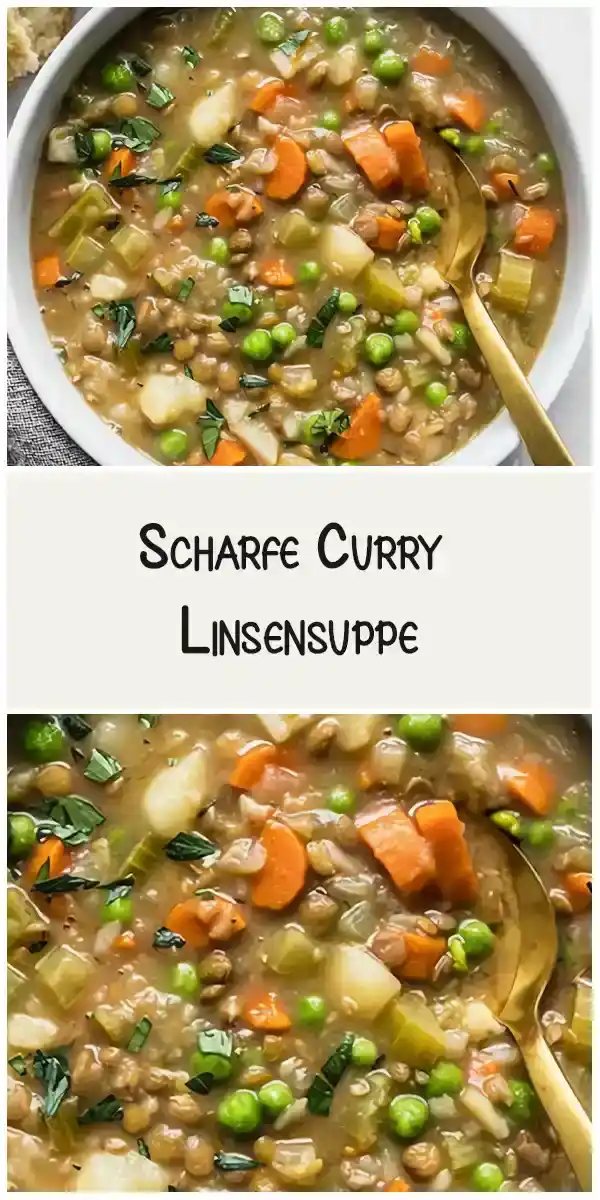 Scharfe Curry – Linsensuppe: Ein Wohlfühlessen für kalte Tage