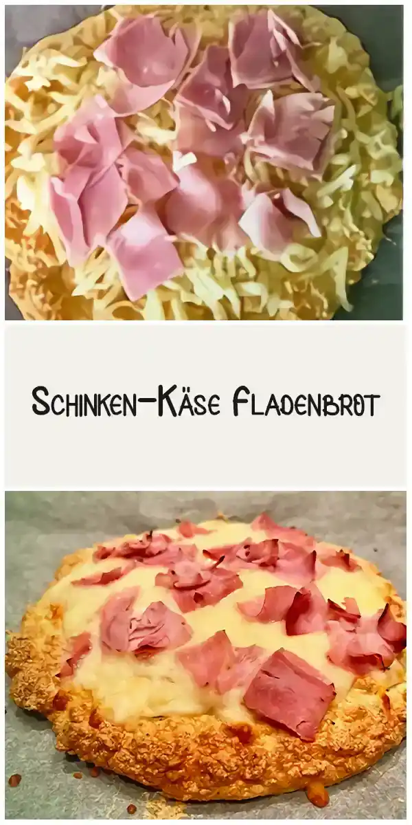 Schinken-Käse Fladenbrot (Oopsies)