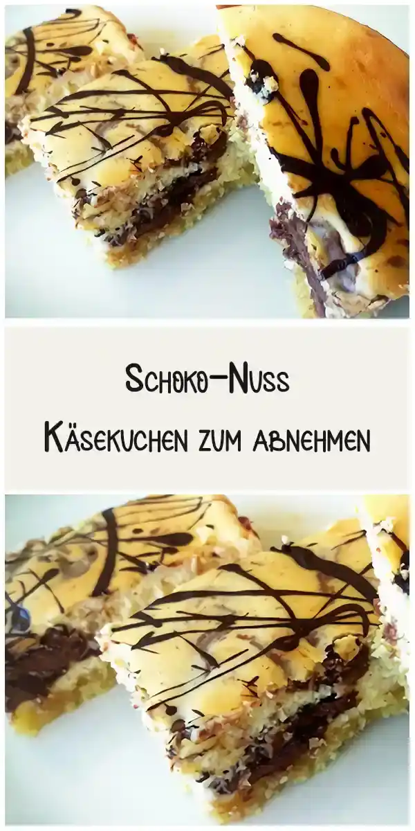 Schoko-Nuss Käsekuchen zum abnehmen