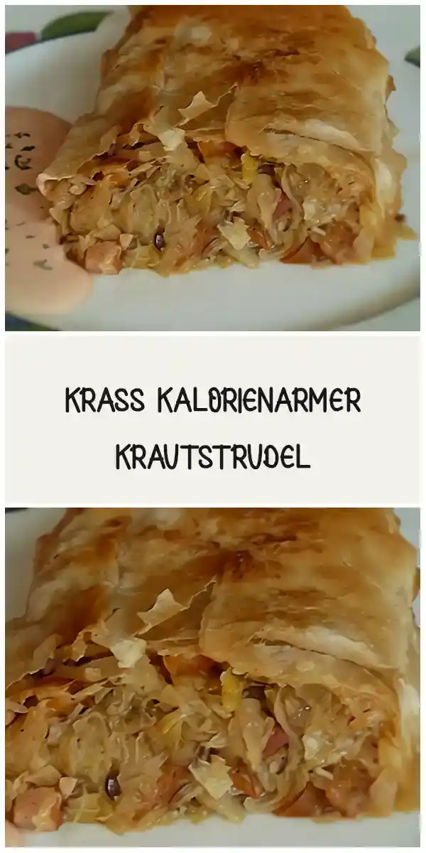 krass kalorienarmer krautstrudal