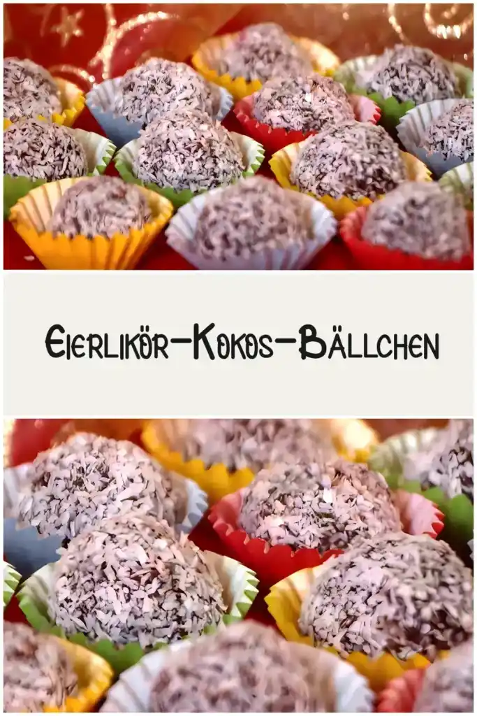 Eierlikör-Kokos-Bällchen 1 Eierlikoer Kokos Baellchen