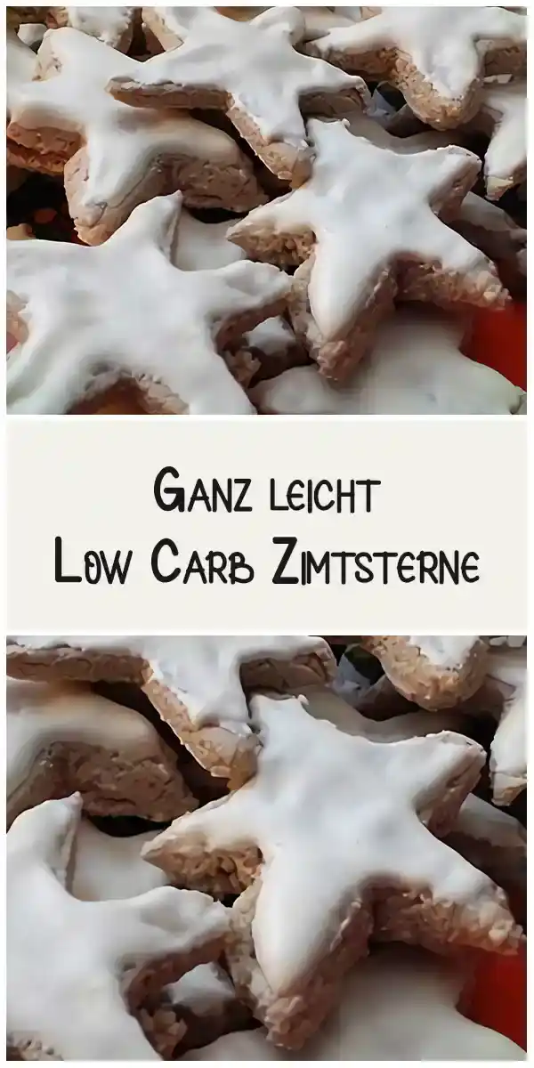 Ganz leicht Low Carb Zimtsterne 1 Ganz leicht Low Carb Zimtsterne