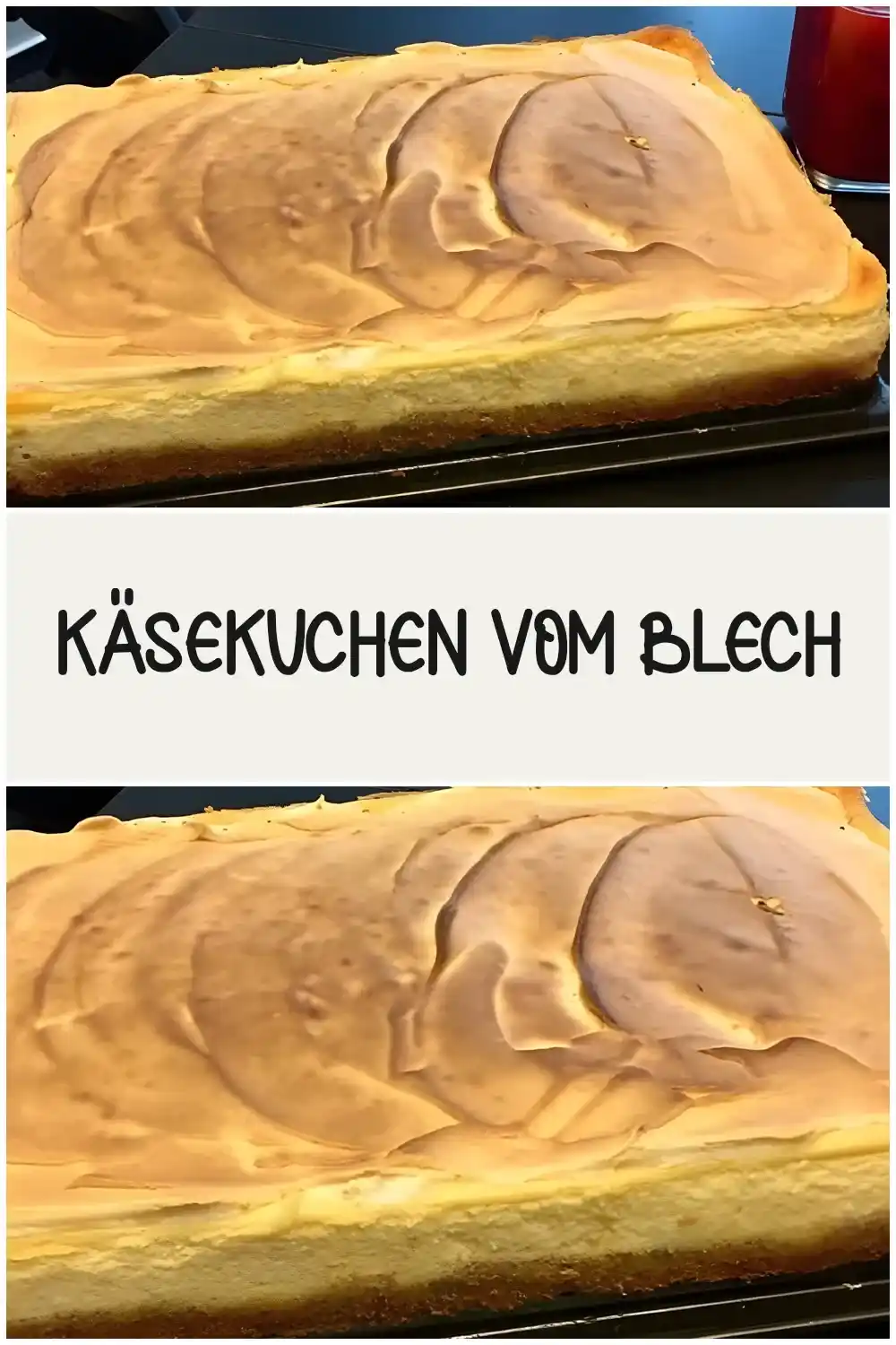 KÄSEKUCHEN VOM BLECH