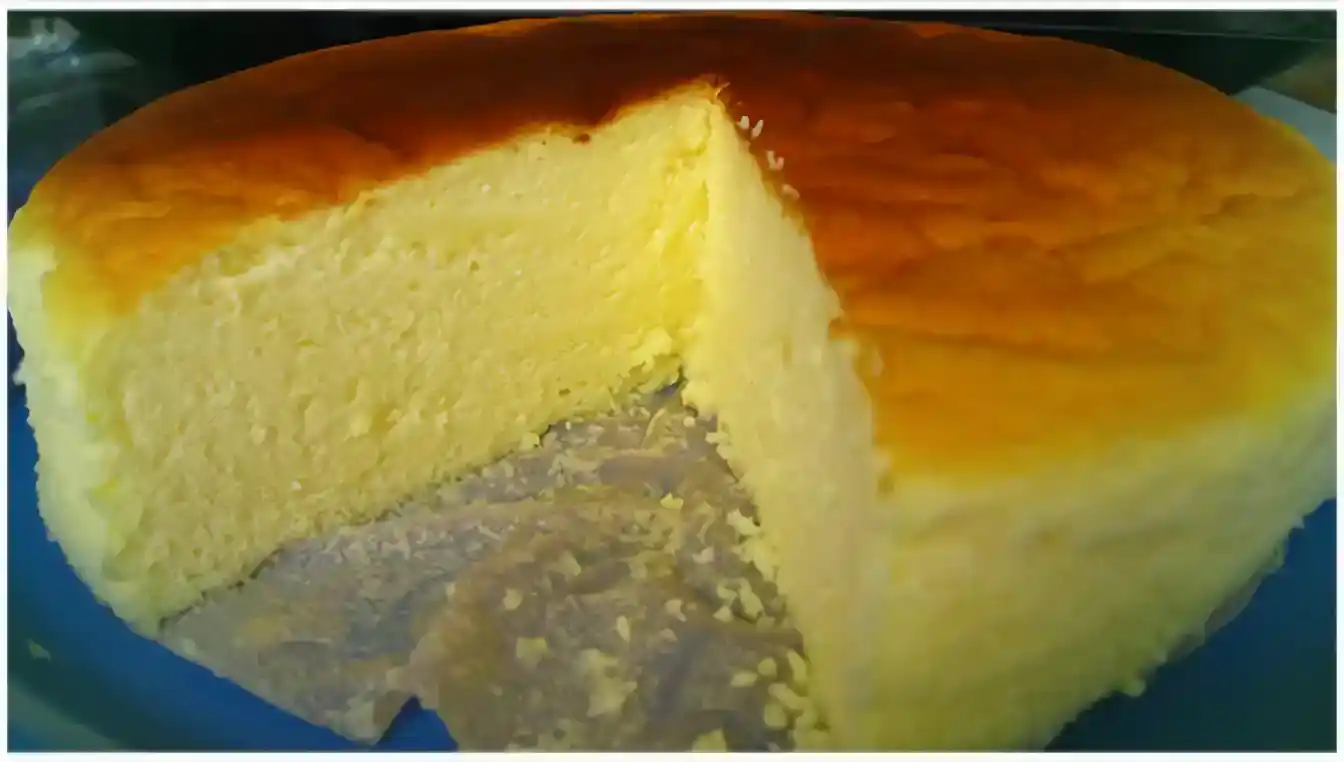 Käsekuchen mit Boden 18cm Form