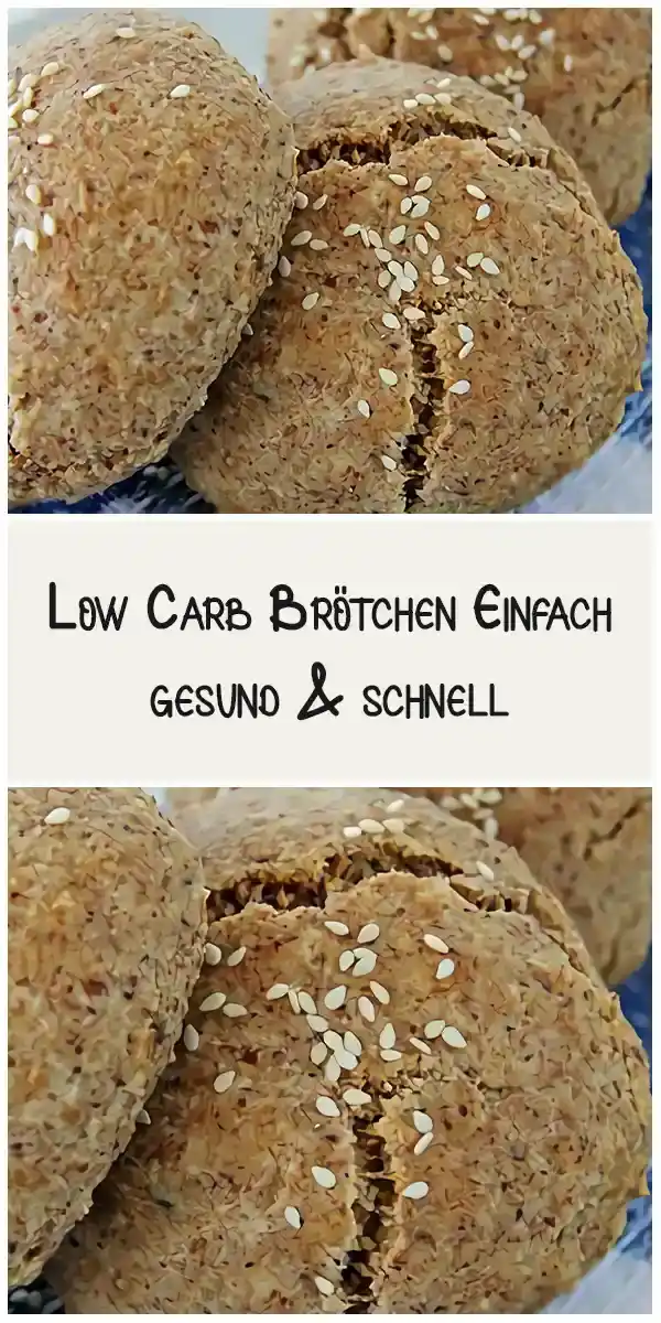 Low Carb Brötchen Einfach, gesund & schnell 1 Low Carb Brötchen Einfach, gesund & schnell
