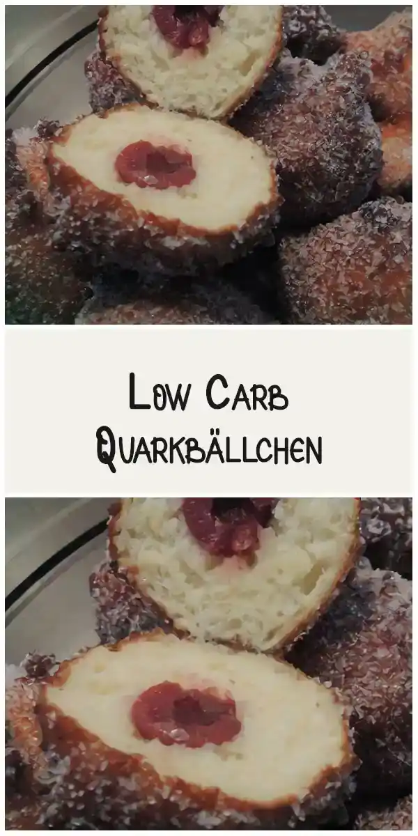 Low Carb Quarkbällchen 1 Low Carb Quarkbällchen