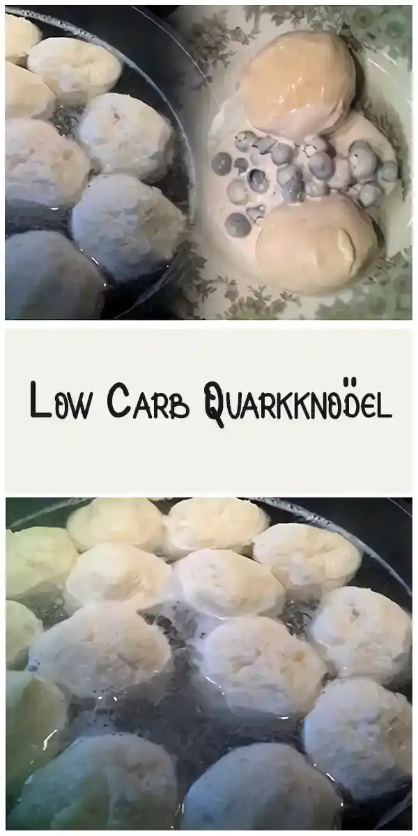 Low Carb Quarkknödel
