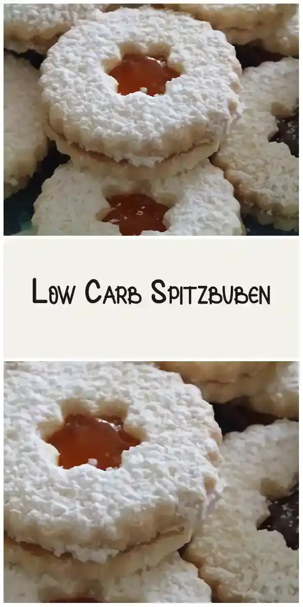 Low Carb Spitzbuben 1 Low Carb Spitzbuben